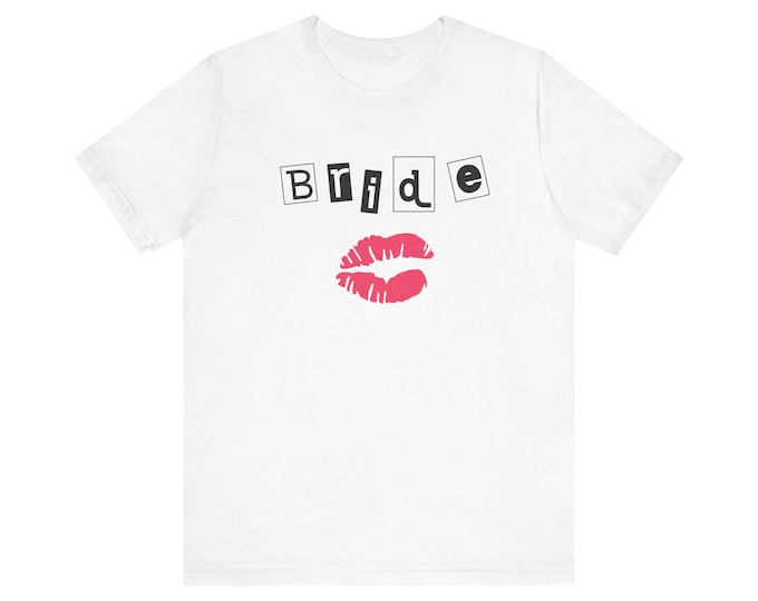 Bride - Team Bride - Mean Girls - Burn Book - Bachelorette Party - Jersey Short Sleeve Tee