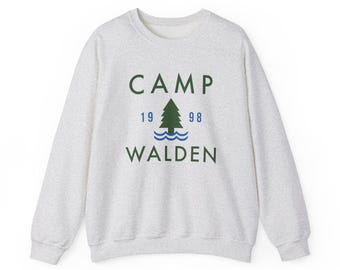 CAMP WALDEN - 1998 Edition - Parent Trap Sweatshirt, Unisex Sweater, Vintage Movie Fan Gift, Cozy, Retro Film Apparel