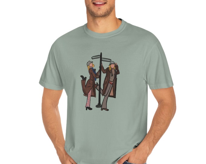 Mary Kate & Ashley Olsen Chasing London Color Comforts Unisex Garment-Dyed T-shirt