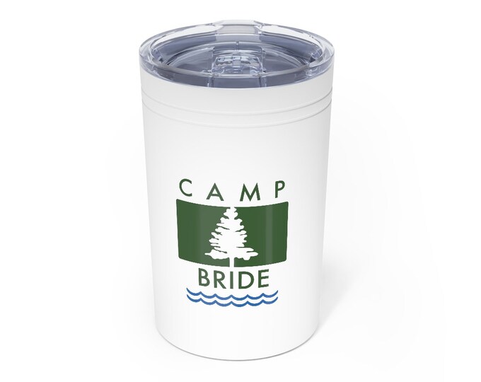 Personalized CAMP BRIDE - Camp Walden Bachelorette Party Accessories - Parent Trap - Vacuum Insulated Tumbler, 11oz