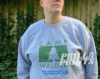 CAMP WALDEN - Original Design - Camp From The Parent Trap - Crewneck Sweatshirt