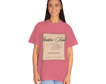 Salmon Color - Comfort Colors - Parker Knoll - The Parent Trap - Prilla Prints - Hallie Annie Parker - Vineyard Unisex Garment-Dyed T-shirt