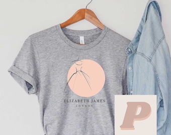 ELIZABETH JAMES  - Bridal - Parent Trap - Jersey Short Sleeve Tee