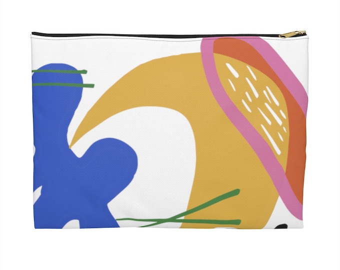 Minimalist Modern Bold Pattern Accessory Pouch