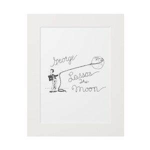 George Lasso's the Moon - It's A Wonderful Life - Jimmy Stewart - Fine ...