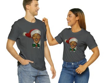 Bing Crosby - Christmas - Vintage Print - White Christmas - Gift - Classic Movie -Unisex Jersey Short Sleeve Tee