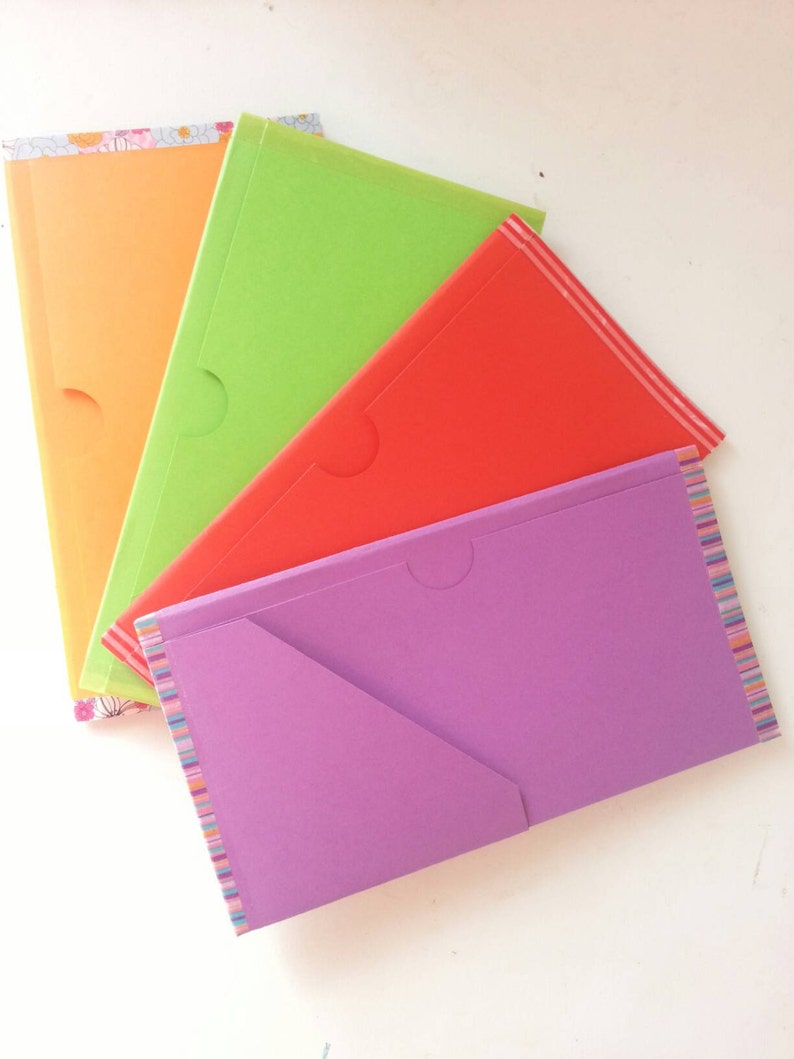 Folder Chemise cartonnée / Insert 6 poches Regular Size pour Etsy