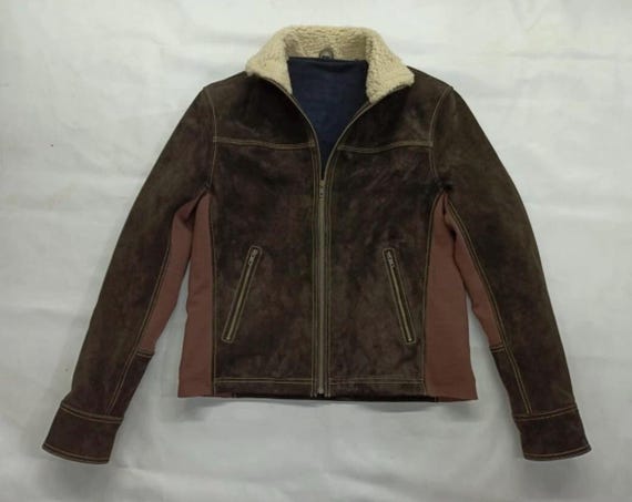 Rick Grimes 'the Walking Dead' Brown Suede Leather Jacket - Etsy