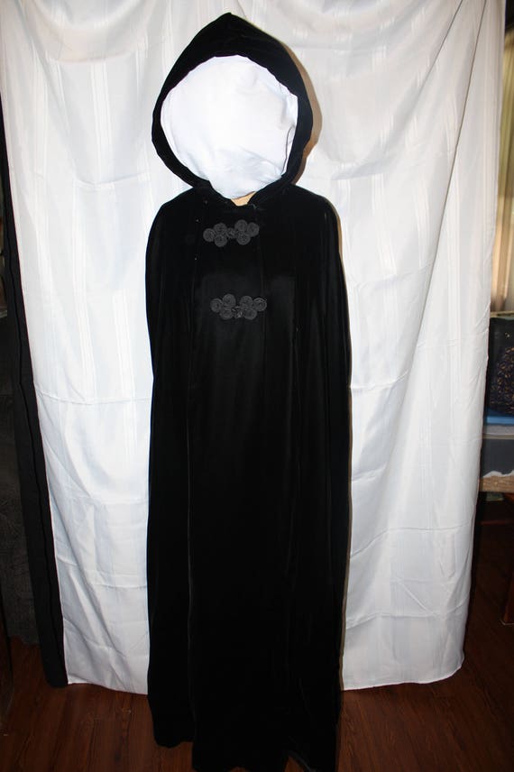 Black Velvet Cape