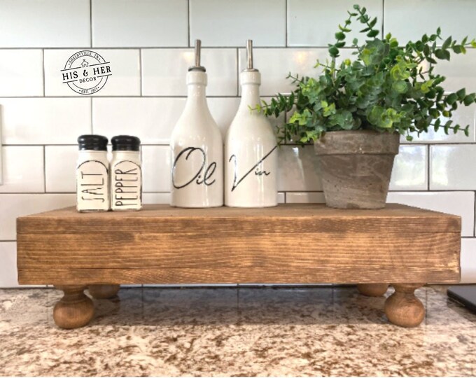 Farmhouse Kitchen Decor Long Wood Riser Kitchen Riser Etsy