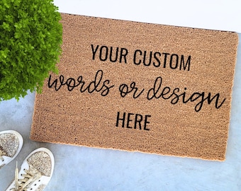 Custom Door Mat, Personalized Doormat, Personalized Gifts, Custom Welcome Mat, Customized Doormat, Custom Gift, Door Mat, Birthday Gift, Mat