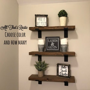 Shelves For Bathroom Etsy