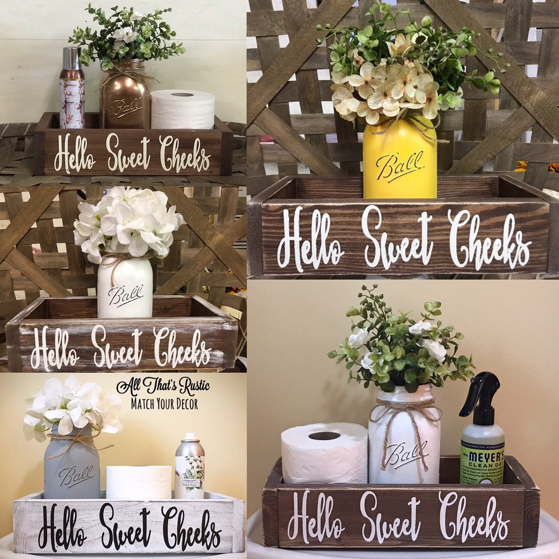 Hello Sweet Cheeks Hello Sweet Cheeks Box Butt Box Nice Etsy