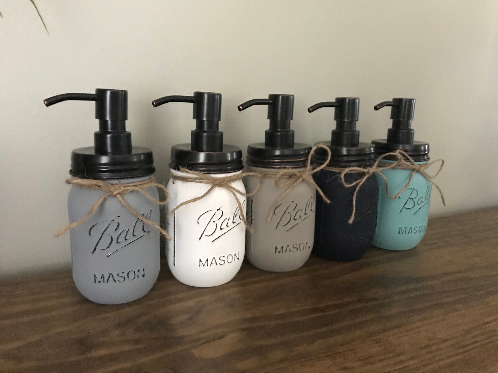 Oil Rubbed Bronze Soap Dispenser.Bronze Soap Pump.Mason Jar Etsy