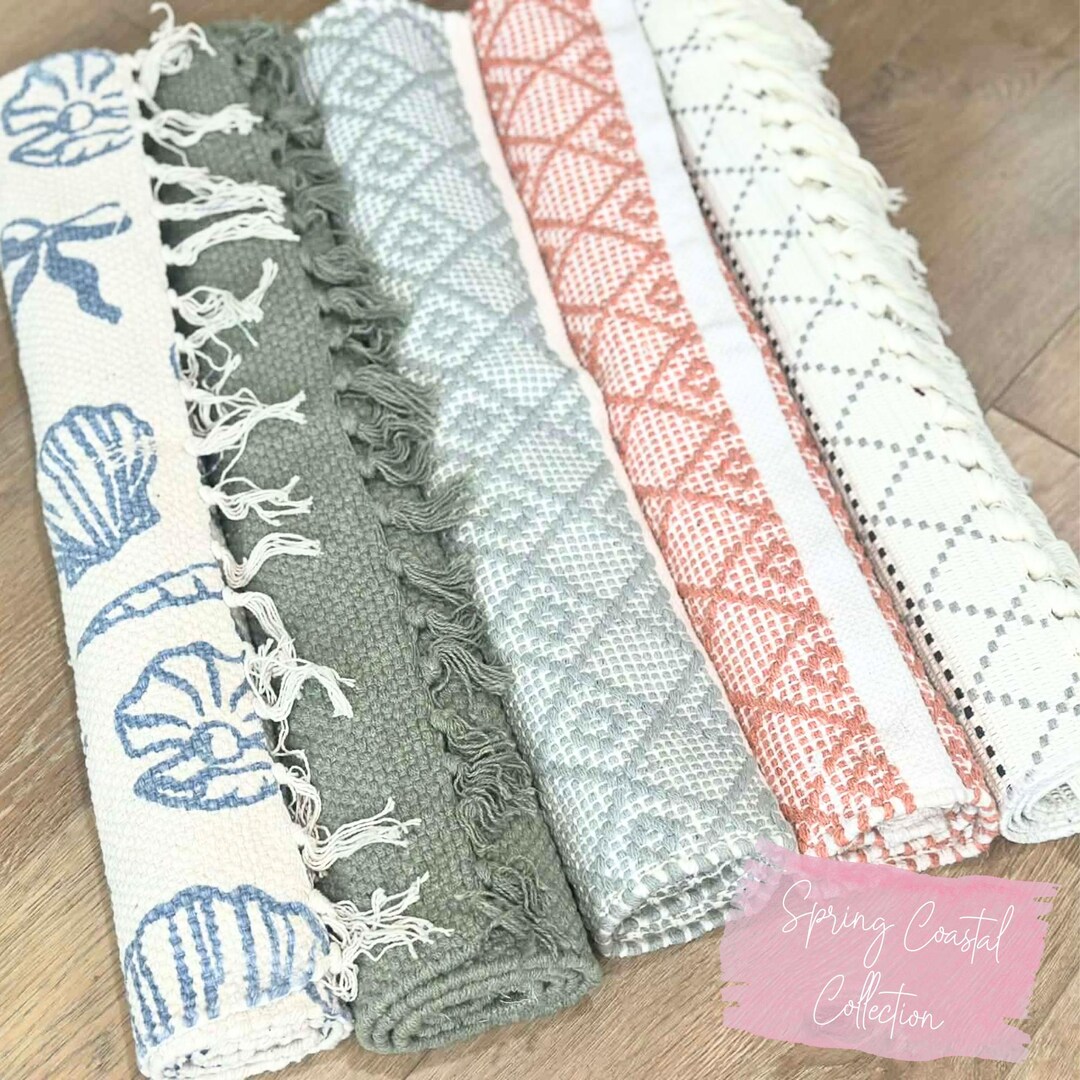 Layering Rug Spring Spring and Summer Indoor Outdoor Layering Rugs | Doormat Layering Rug ...