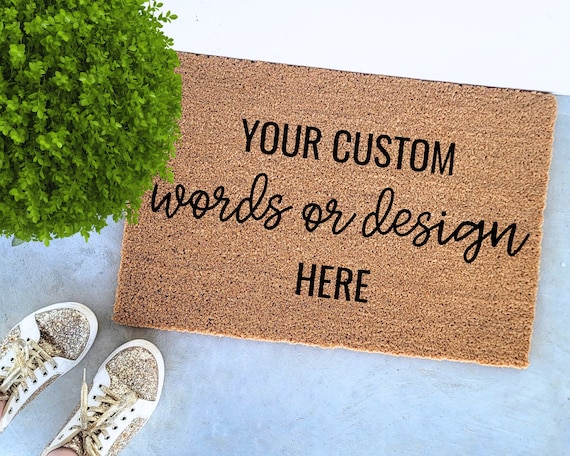 Custom Door Mat, Personalized Doormat, Personalized Gifts, Custom Welcome Mat, Customized Doormat, Custom Gift, Door Mat, Birthday Gift, Mat