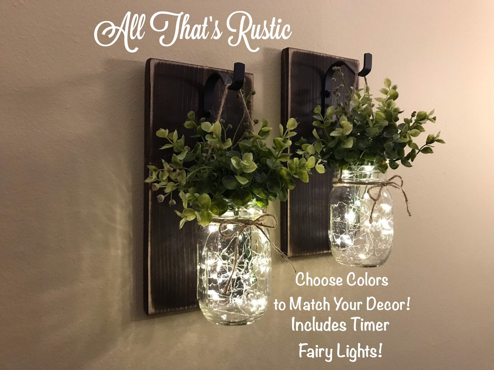 Stunning Wall Sconce Wall Decor Home Decor Mason Jar Etsy