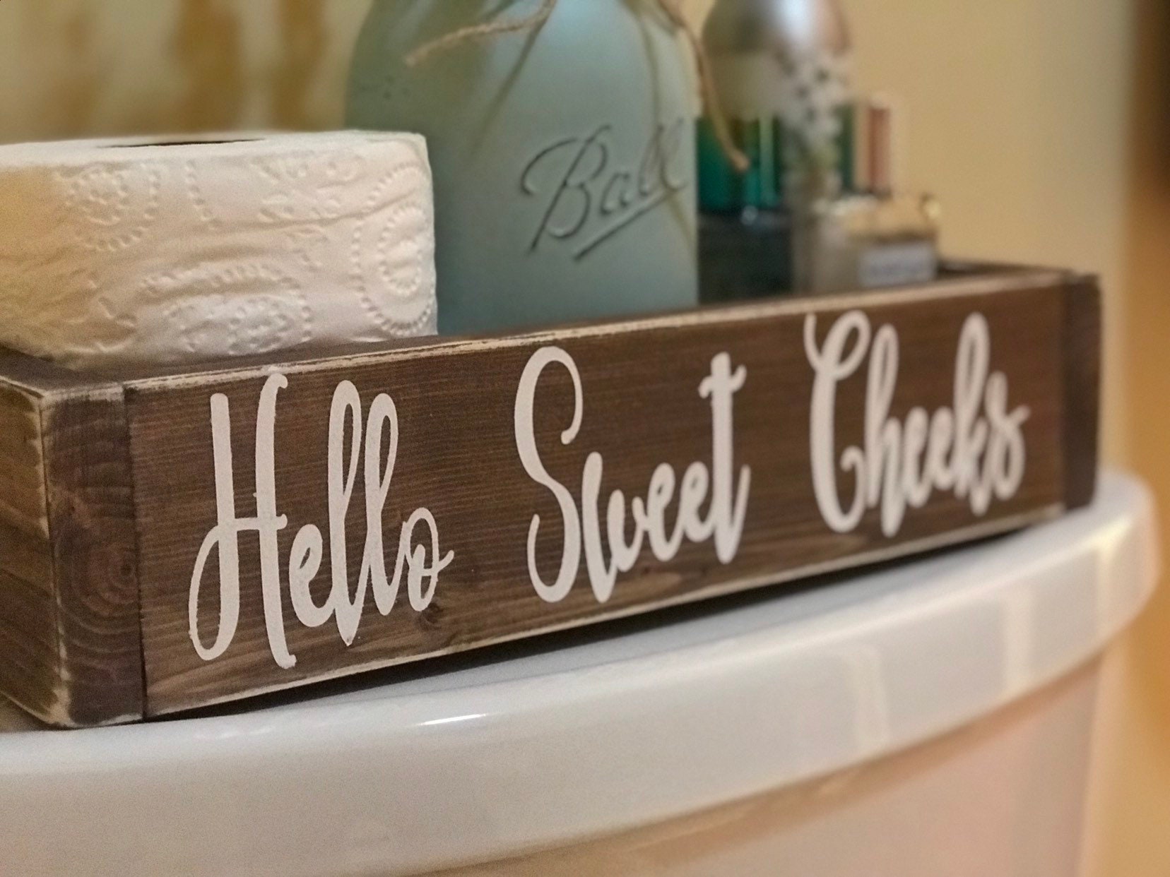 Hello Sweet Cheeks Hello Sweet Cheeks Box Butt Box Nice Etsy Canada
