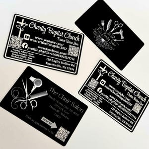Black Metal Visitenkarten, Visitenkarten, Business Werbung, Großeinkauf Visitenkarten mit Logos, Geschäftsbedarf