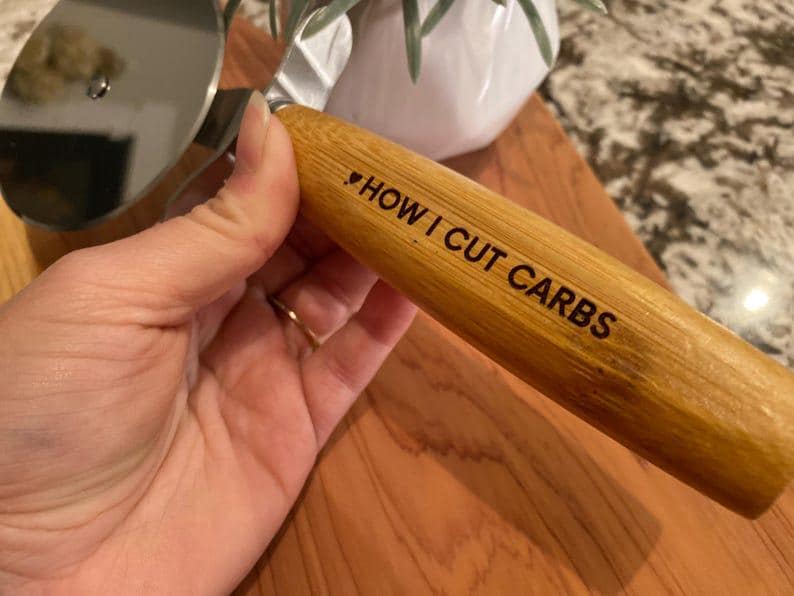 I Love Every Pizza You Pizza Cutter | Wooden Pizza Cutter | Engraved Pizza Cutter| Kitchen Gifts | Kitchen Accessories | Valentines Day Gift image 6