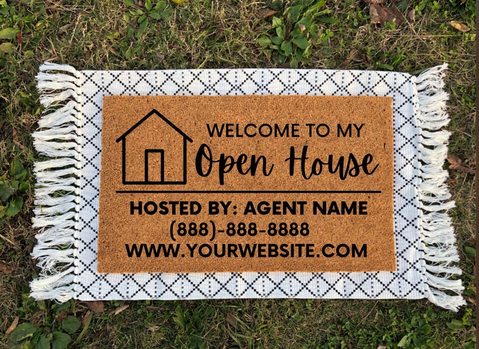 Realtor Open House Doormat