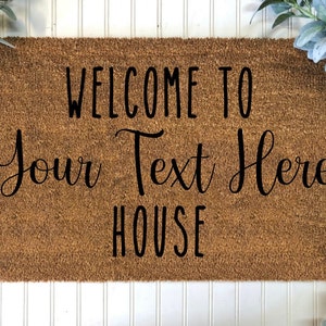 Welcome to Gigi and Papa's House Doormat, Grandparents Doormat, Doormats, Grandparents Gift, Personalized Gifts, Home Decor, Birthday Gift image 5