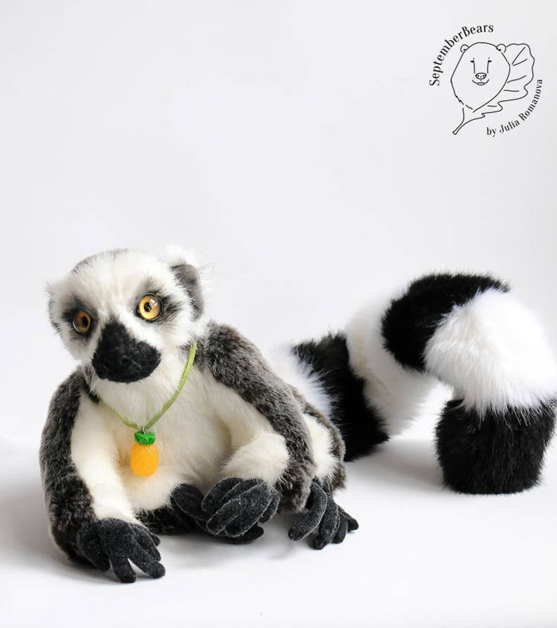 lemur teddy bear