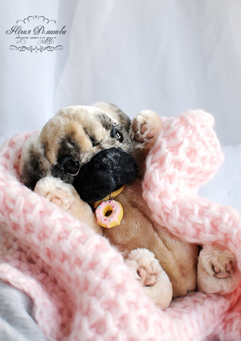 pug teddy bear