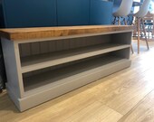 Painted Shoe Rack MEDIUM 3 Sizes Rustic Solid Wood Hallway Mudroom Entrance Porch Storage Bench CHOOSE COLOUR