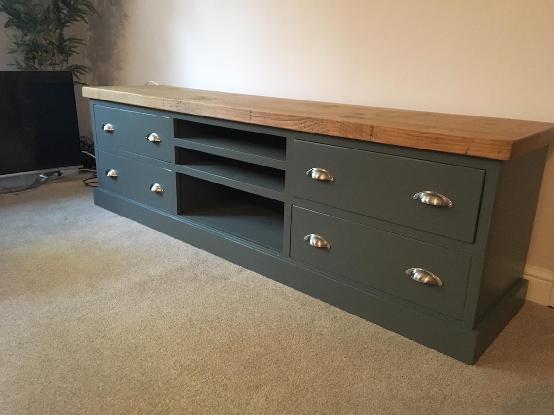 Extra Large TV Stand Big Long TV Stand Media Unit Etsy