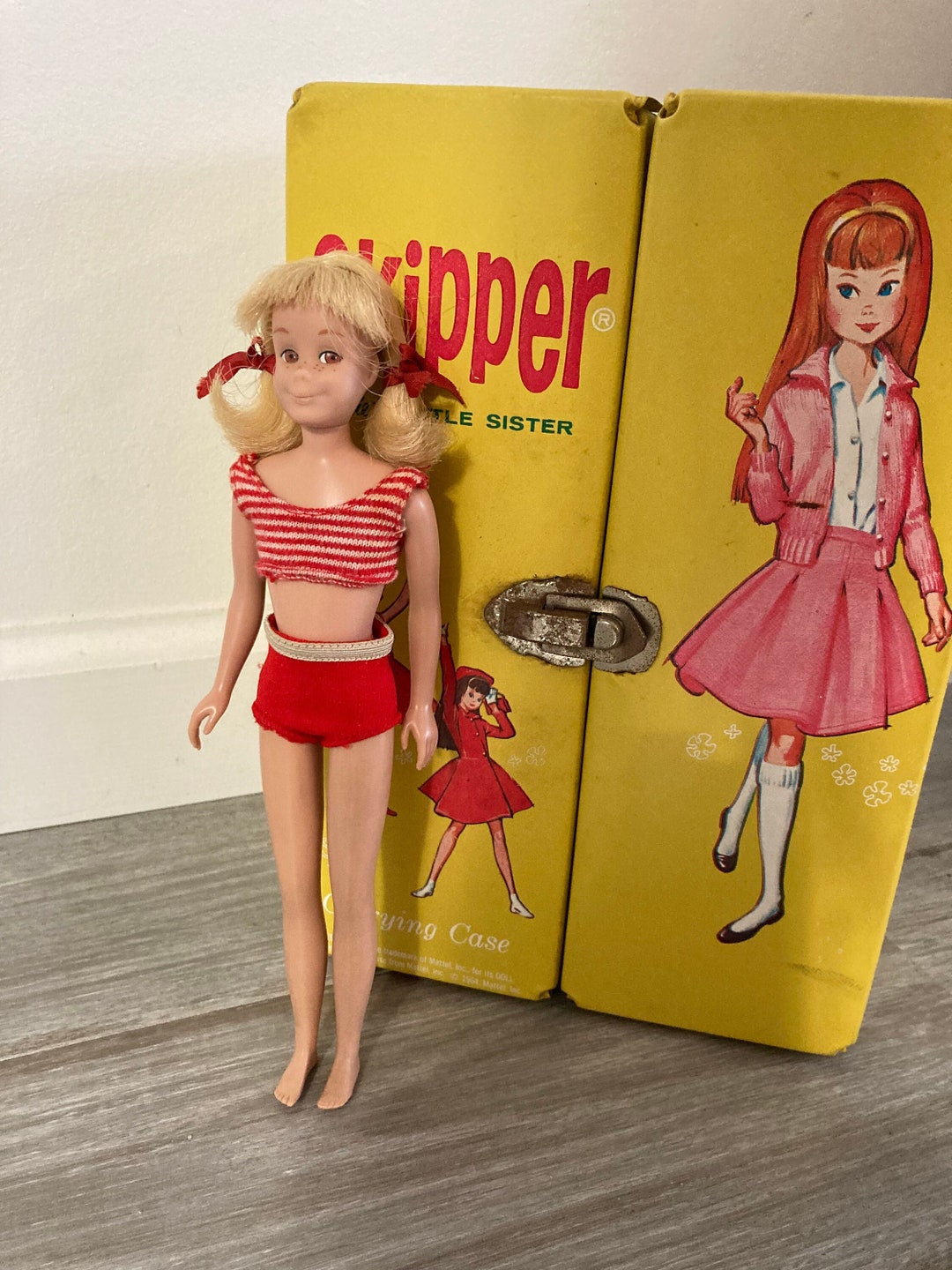 Vintage Mattel Skooter Doll Vintage Barbie Skippers Friend Etsy