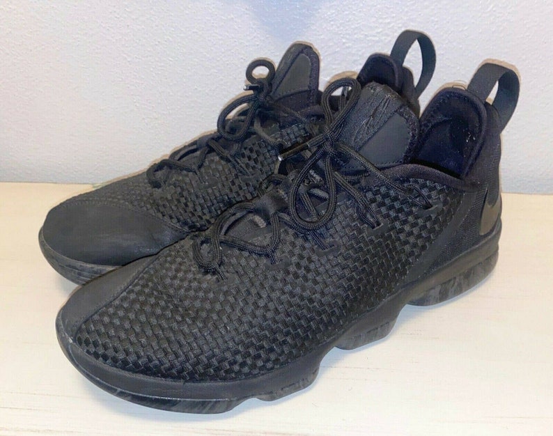 lebron 14 triple black