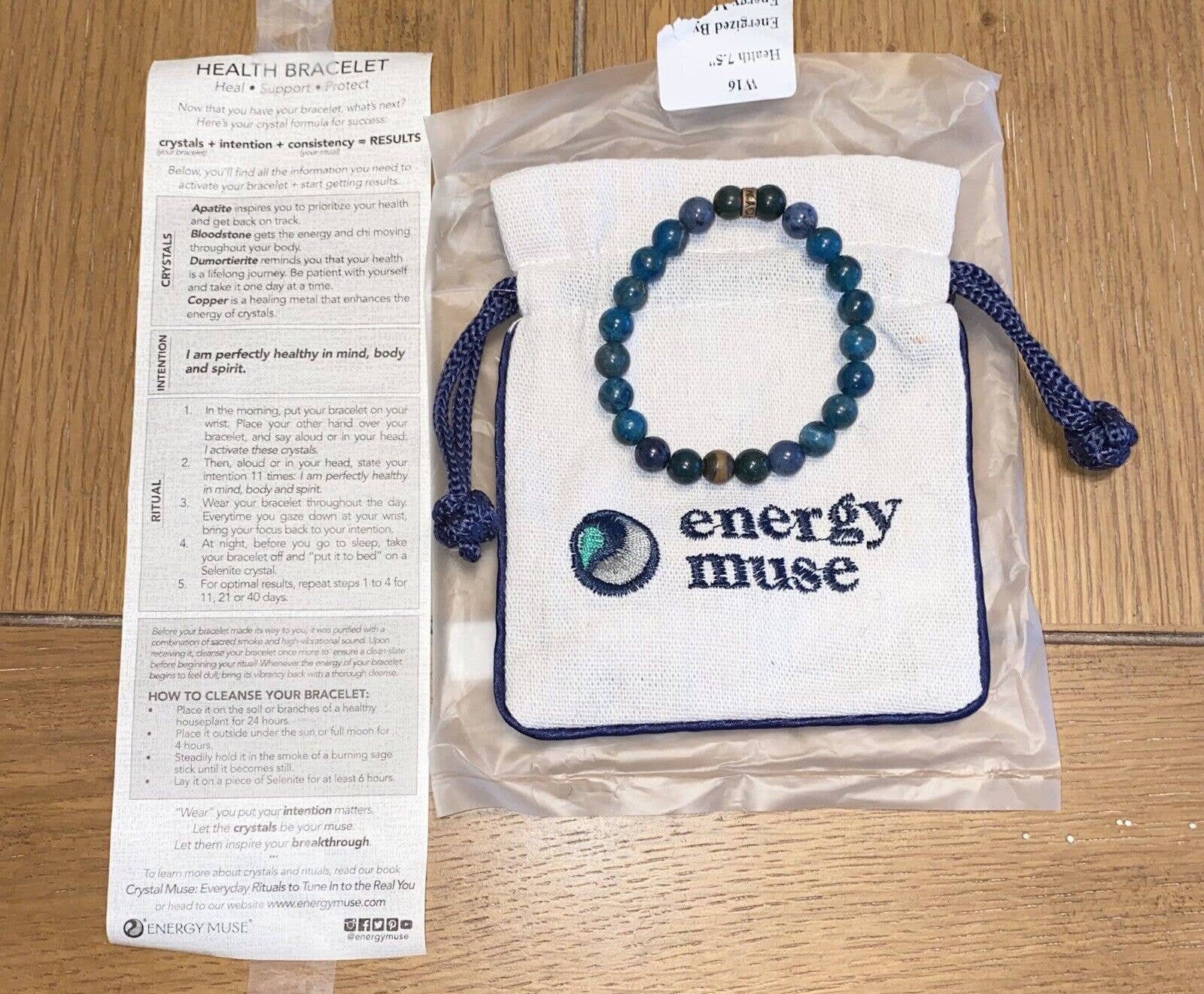 Energy muse health bracelet sale