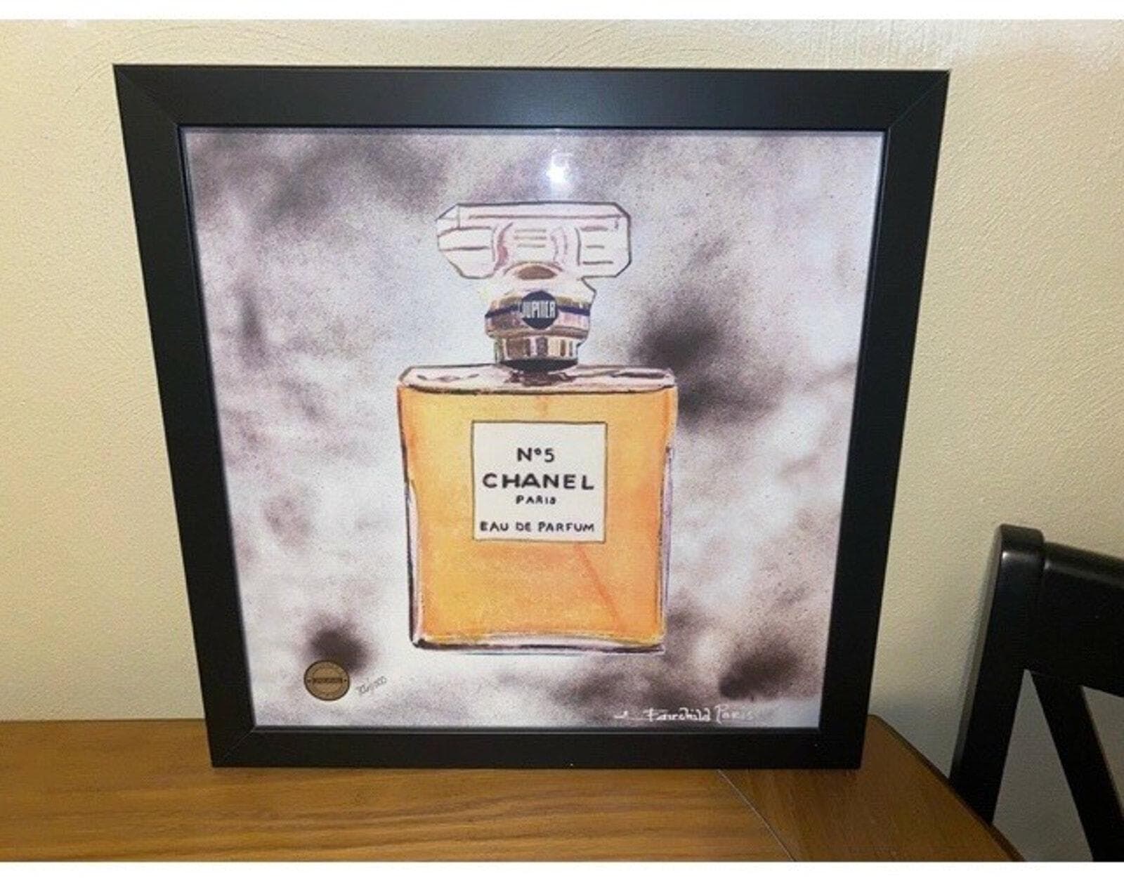 Chanel No 5 Wall Art - Etsy