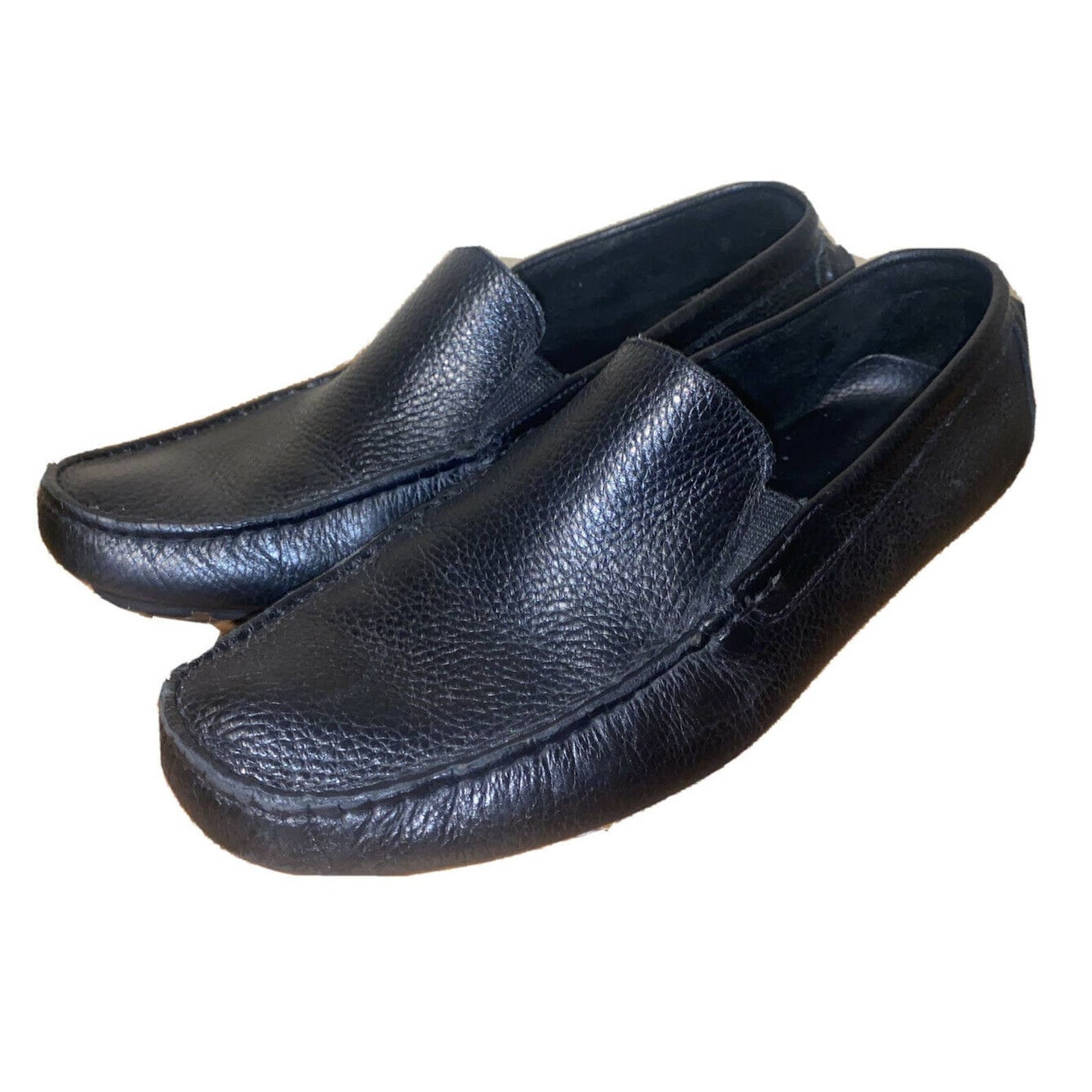 Vintage Saks Fifth Avenue Slip On Driving Loafers Black | Etsy