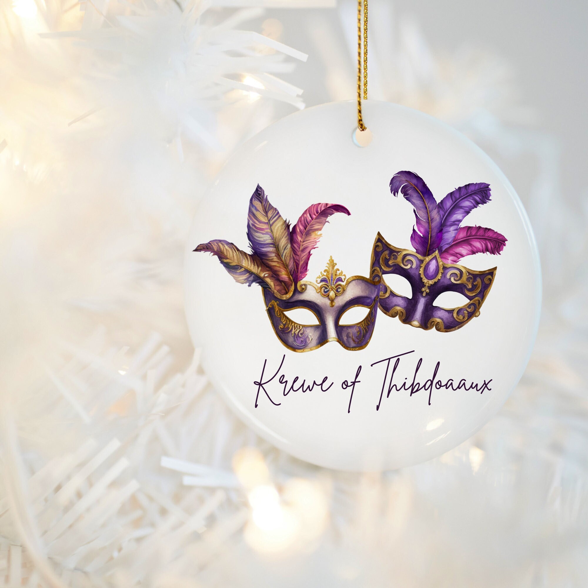 personalized mardi gras throws