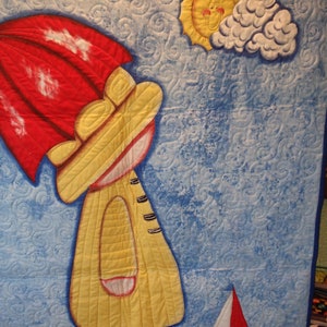 baby quilt, toddler quilt, gender neutral baby quilt, crib quilt, nursery decor, wall decor