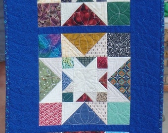 patchwork star table runner