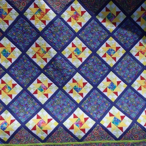 purple queen size quilt