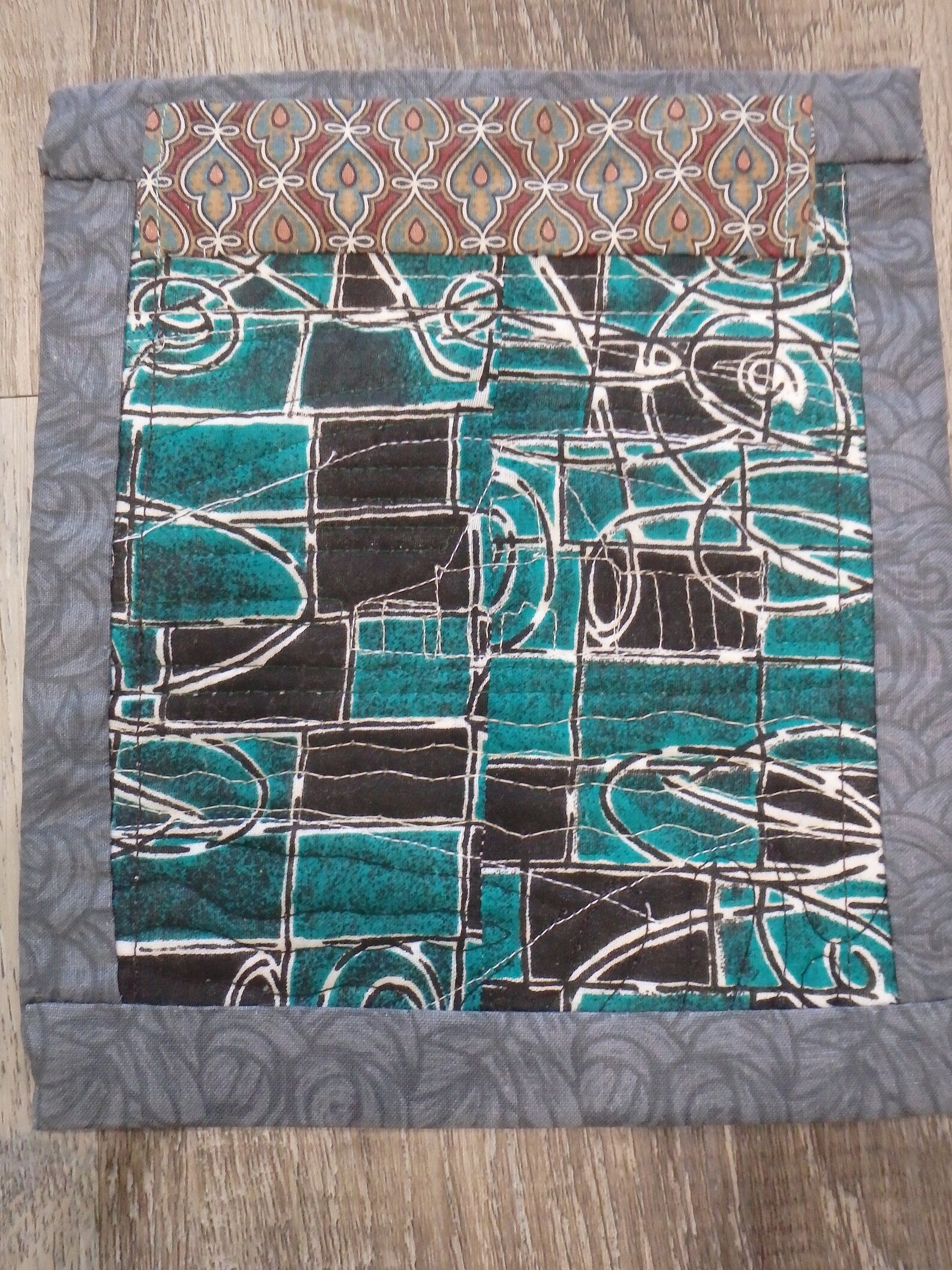 Quilted Barn Wall Hanging, Quilted Landscape Wall Decor Etsy