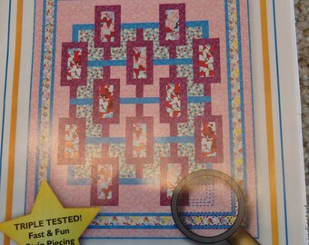 modern twin size quilt pattern, modern full size quilt pattern