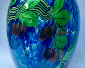 Mid Century Modern Orient & Flume Paperweight Vase