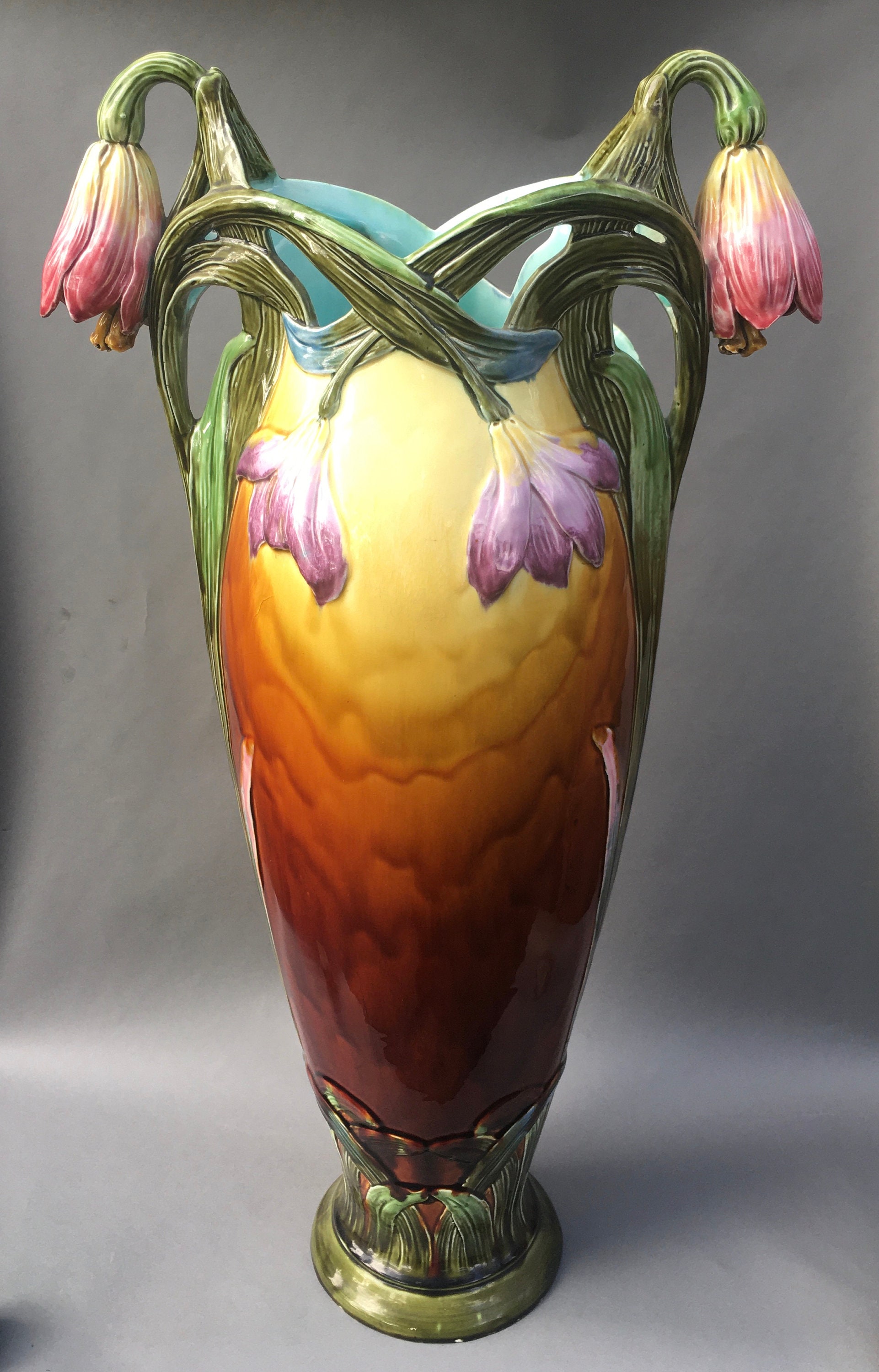 Art nouveau vase - Etsy 日本