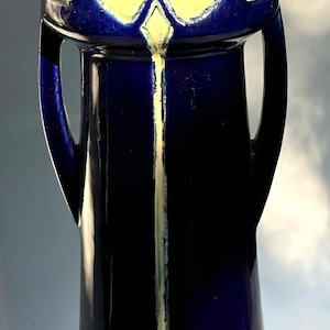 Antique Art Nouveau German Art Pottery Vase