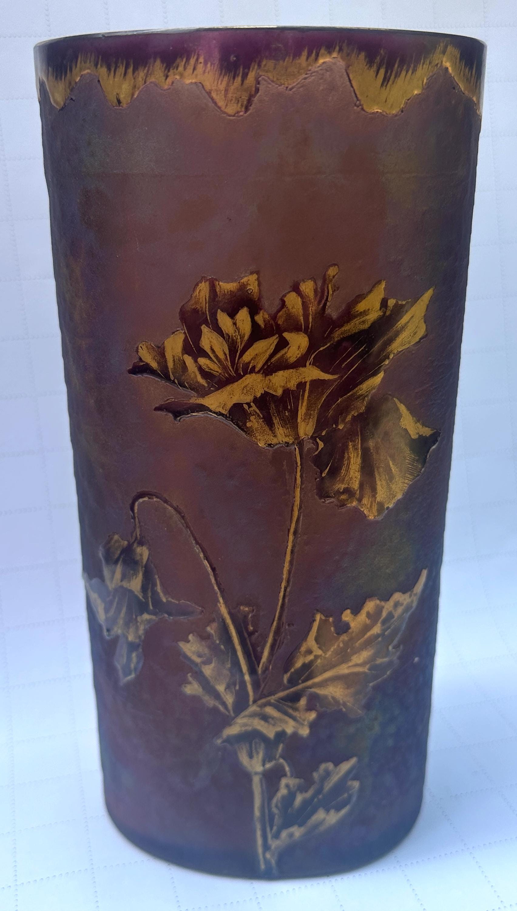 Legras Vase - Etsy