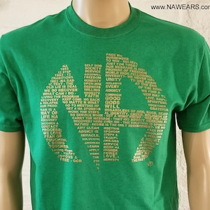 NA WORDS Of RECOVERY T-shirt - 100% cotton - Narcotics Anonymous - Free Shipping