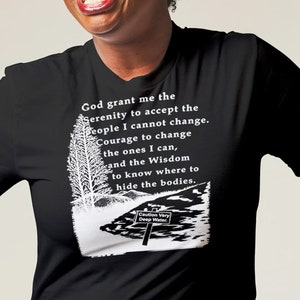 AA TWISTED SERENITY T-shirt - Color Options - S-3X - 100% cotton - Alcoholics Anonymous