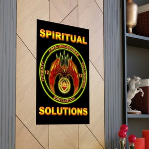 NA Spiritual Solutions  Vertical Posters - Narcotics Anonymous Art - NA Poster