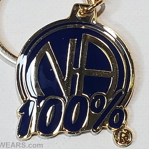NA 100% NA Key Chain -  Narcotics Anonymous Key Tag Free Shipping