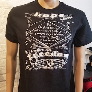 NA Splattered Message T-shirt – Narcotics Anonymous 100% Cotton Tee